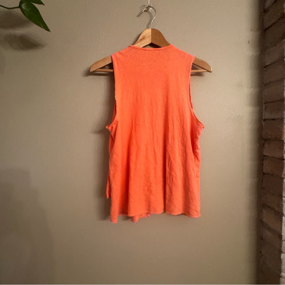 SUNDRY‎ Ruffle Hem Tank Top - Picture 5 of 7